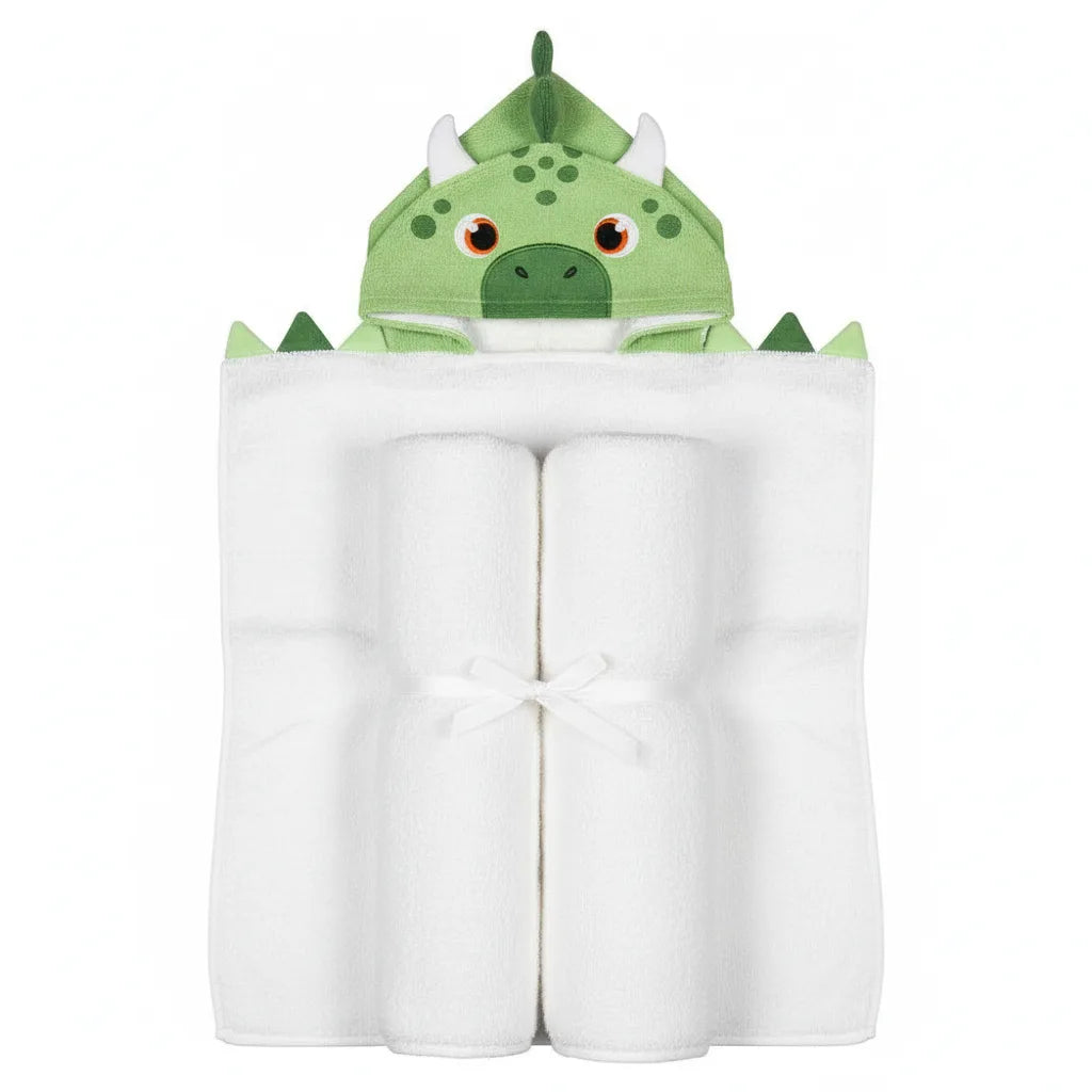 Cape de bain dinosaure