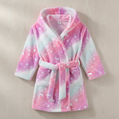Peignoir enfant flanelle