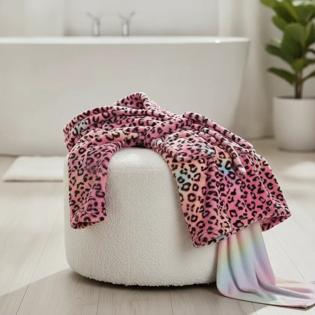 Peignoir enfant flanelle