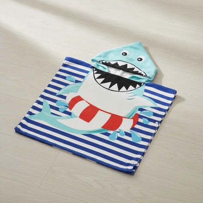 Cape de bain dinosaure